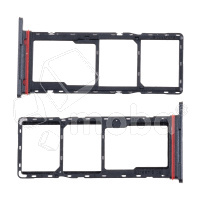 Держатель SIM для Tecno Spark 30C 4G (KL5n) Черный