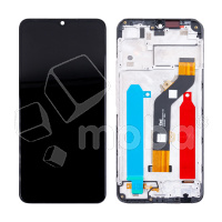 Дисплей для Infinix Hot 20i (X665E) модуль с рамкой Черный - OR