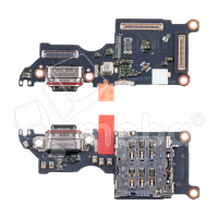 Шлейф для OPPO Reno 13 F 4G (CPH2701) плата системный разъем/разъем SIM/микрофон - Премиум