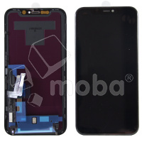 Дисплей для iPhone 11 (A2221) в сборе с тачскрином Черный - Оптима (площадка под IC)