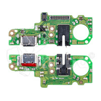 Шлейф для Tecno Pova 6 Pro 5G (LI9) плата на системный разъем/разъем гарнитуры/микрофон