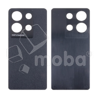 Задняя крышка для Infinix Note 30 4G (X6833B/X6716B) Черный (имитация кожи)
