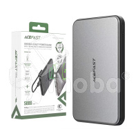 Внешний Аккумулятор (Power Bank) Acefast M30 5000 mAh (18W, MagSafe 7.5W, кабель Type-C) Черный