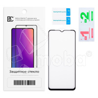 Защитное стекло "Премиум" для Tecno Spark 6 Go/POP 5 LTE Черный