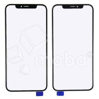 Стекло для переклейки iPhone X/Xs в сборе с OCA пленкой Черный - OR (Mitsubishi)