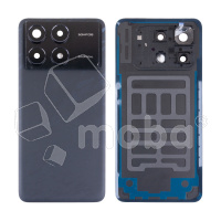 Задняя крышка для Xiaomi Poco F6 Pro (23113RKC6G) Черный - Премиум