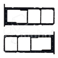 Держатель SIM для Samsung Galaxy A11 (A115F) Черный