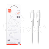 Кабель Type-C - Type-C XO NB-Q231B (60W) Белый