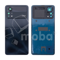 Задняя крышка для Xiaomi Poco X4 Pro 5G (2201116PG) Черный - Премиум