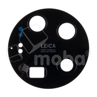 Стекло камеры для Xiaomi 14 Ultra (24030PN60G) Черный