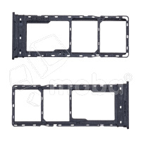 Держатель SIM для Infinix Hot 40/40 Pro (X6836/X6837) Черный