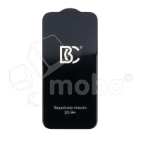 Защитное стекло "Премиум" для iPhone 17 Pro Черный (Закалённое+, полное покрытие)