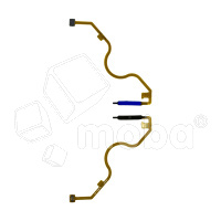 Шлейф для Tecno Pova Neo 2 (LG6n) сканер отпечатка пальцев Синий