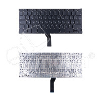 Клавиатура для ноутбука MacBook Air 13" A1369/A1466 (2011-2017, Г-образный Enter RU) Черный