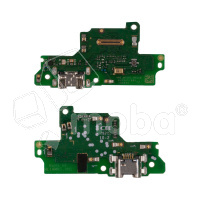 Шлейф для Huawei Y5 2019/Honor 8S/8S Prime (AMN-LX9/KSE-LX9/KSA-LX9) плата на системный разъем/микрофон - Премиум