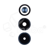 Стекло камеры для Infinix Hot 40i (X6528B) (комплект 3 шт.) Черный