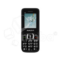 Мобильный телефон Maxvi C3i (без ЗУ в комплекте, 2SIM, FM, MicroSD, фонарик, диктофон) Черный