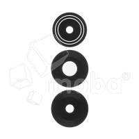 Стекло камеры для Tecno Pova 6 Pro 5G (LI9) (комплект 3 шт.) Черный