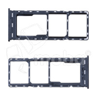 Держатель SIM для Tecno Spark 8C (KG5n) Черный