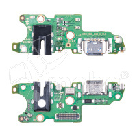 Шлейф для Infinix Zero 20 (X6821) плата на системный разъем/разъем гарнитуры/микрофон