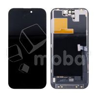 Дисплей для iPhone 14 Pro (A2891) в сборе с тачскрином Черный - (Hard OLED, Full HD) (площадка под IC)