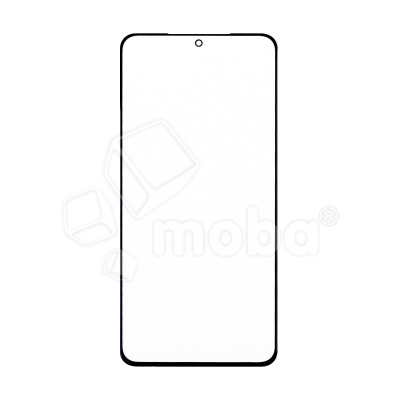 Стекло для переклейки Samsung Galaxy S21 (G991B) с OCA пленкой Черный - OR (Mitsubishi)