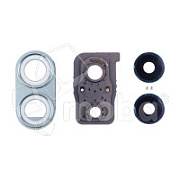 Стекло камеры для Xiaomi Poco X7 Pro (2412DPC0AG) в сборе с рамкой Зеленый