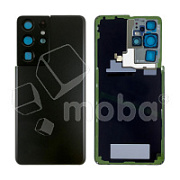 Задняя крышка для Samsung Galaxy S21 Ultra (G998B) Черный - OR