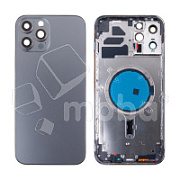 Корпус для iPhone 12 Pro Max (A2411) (1 Sim) Серый - Премиум