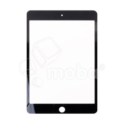 Стекло для переклейки iPad mini 4/5 (A1538/A1550/A2133/A2124/A2126/A2125) с OCA пленкой Черный - OR (Mitsubishi)