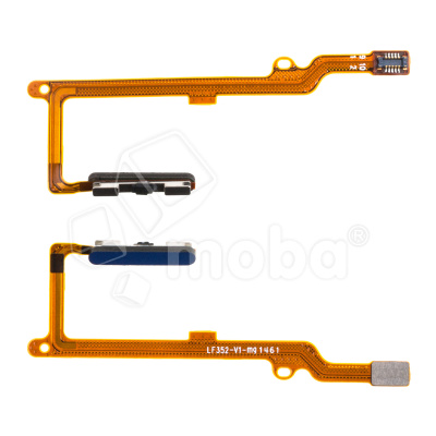 Шлейф для Huawei Nova 8i/Honor 50 Lite (NEN-LX1/NTN-LX1) сканер отпечатка пальцев Синий