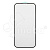 Защитное стекло "Стандарт" для iPhone 14 Pro Черный (Полное покрытие)
