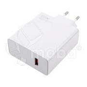 Сетевое зарядное устройство USB для Xiaomi Turbo Charger (120W, QC3.0) (тех.упак.) Белый