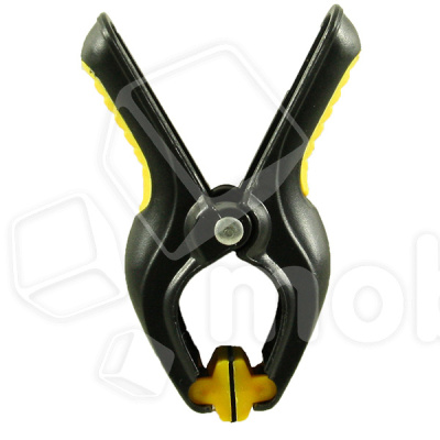 Зажим (прищепка) (4", 8,5*5,5 см, пластик/резина)