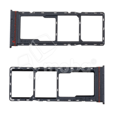 Держатель SIM для Tecno Spark 40 4G (KM5n) Черный