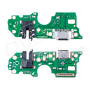 Шлейф для OPPO A96 (CPH2333) плата на системный разъем/разъем гарнитуры/микрофон