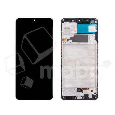 Дисплей для Samsung Galaxy A32 4G (A325F) модуль с рамкой Черный - (OLED)