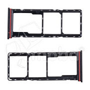 Держатель SIM для Infinix Hot 60 Pro (X6885) Черный