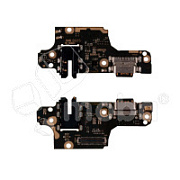 Шлейф для Xiaomi Redmi Note 9S/9 Pro (M2003J6A1G/M2003J6B2G) плата системный разъем/разъем гарнитуры/микрофон - Премиум