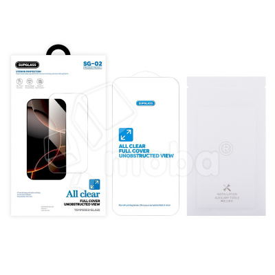 Защитное стекло Supglass SG-02 для iPhone 16 Pro/17/17 Pro