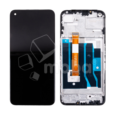 Дисплей для Realme 9 5G (RMX3474) модуль с рамкой Черный - OR