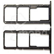 Держатель SIM для Huawei Honor 8S/Y5 2019/Honor 8S Prime (AMN-LX9/KSE-LX9/KSA-LX9) Черный