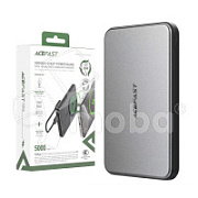 Внешний Аккумулятор (Power Bank) Acefast M30 5000 mAh (18W, MagSafe 7.5W, кабель Type-C) Черный