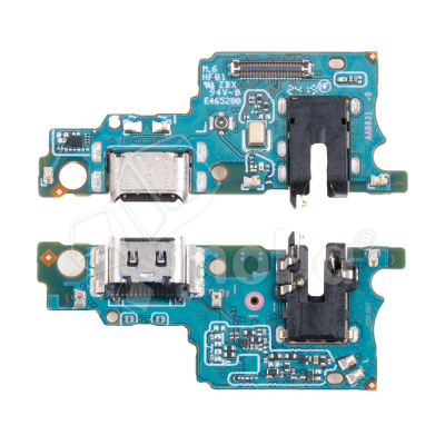 Шлейф для Realme C61 (RMX3930) плата системный разъем/разъем гарнитуры/микрофон - Премиум