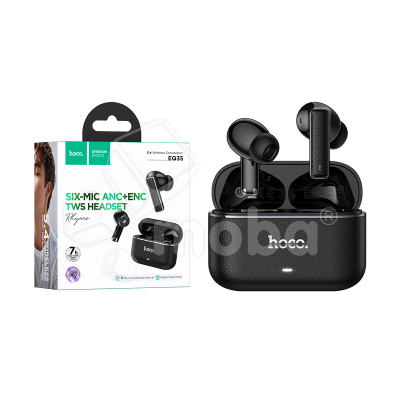 Беспроводные наушники Bluetooth Hoco EQ35 (TWS, вакуумные, активное шумоподавление) Черный
