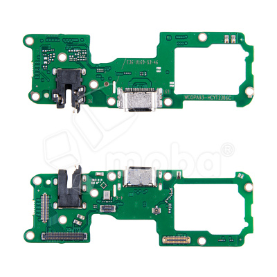 Шлейф для OPPO Reno 4 Lite/5 Lite (CPH2125/CPH2205) плата на системный разъем/разъем гарнитуры/микрофон