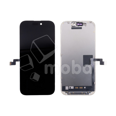 Дисплей для iPhone 16 Pro (A3293) в сборе с тачскрином Черный - (FOG)