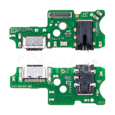 Шлейф для Infinix Note 12 Pro (X676B) плата на системный разъем/разъем гарнитуры/микрофон