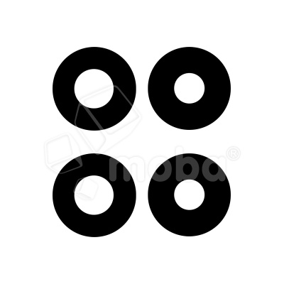 Стекло камеры для Xiaomi Redmi Note 14 Pro 5G (24090RA29G) (комплект 4 шт.) Черный