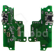 Шлейф для Huawei Y5 2019/Honor 8S/8S Prime (AMN-LX9/KSE-LX9/KSA-LX9) плата на системный разъем/микрофон